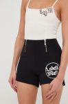 Шорти LaBellaMafia жіночі колір чорний з принтом висока посадка (2734473) Шорти LaBellaMafia жіночі колір чорний з принтом висока посадка (2734473)