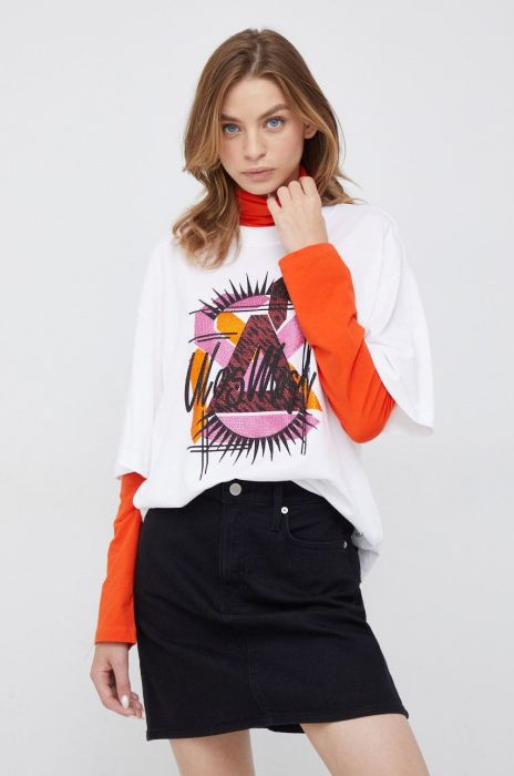 Бавовняна футболка Mos Mosh колір білий (2594864) Бавовняна футболка Mos Mosh колір білий (2594864)