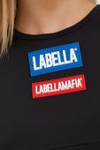 Топ для тренувань LaBellaMafia Go On колір чорний Топ для тренувань LaBellaMafia Go On колір чорний