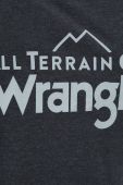 Футболка Wrangler Atg чоловіча колір сірий однотонна Футболка Wrangler Atg чоловіча колір сірий однотонна