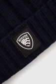 Шапка з домішкою вовни Blauer колір синій (3494294) Шапка з домішкою вовни Blauer колір синій (3494294)
