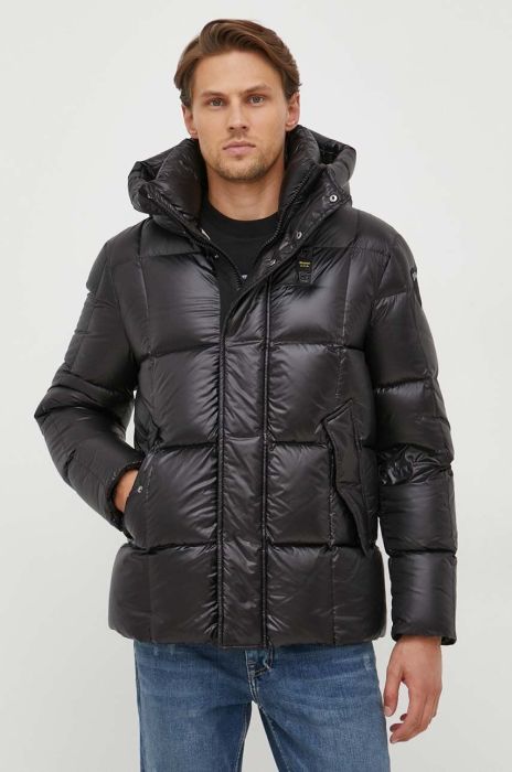 Пухова куртка Blauer чоловіча колір чорний зимова (3578813) Пухова куртка Blauer чоловіча колір чорний зимова (3578813)