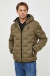 Пухова куртка Blauer чоловіча колір зелений перехідна Пухова куртка Blauer чоловіча колір зелений перехідна