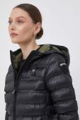 Куртка Blauer жіноча колір чорний перехідна Куртка Blauer жіноча колір чорний перехідна