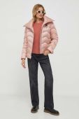 Куртка Blauer жіноча колір рожевий зимова Куртка Blauer жіноча колір рожевий зимова