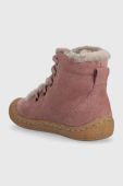 Дитячі замшеві зимові черевики Froddo колір рожевий (3448128) Дитячі замшеві зимові черевики Froddo колір рожевий (3448128)
