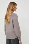 Вовняний светр Beatrice B жіночий колір сірий гольф