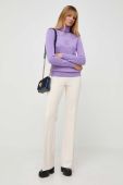 Вовняний светр Beatrice B жіночий колір фіолетовий легкий
