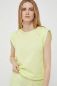 Бавовняний топ Rich & Royal колір зелений