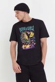 Бавовняна футболка Volcom x Max Sherman колір чорний з принтом (3539500) Бавовняна футболка Volcom x Max Sherman колір чорний з принтом (3539500)